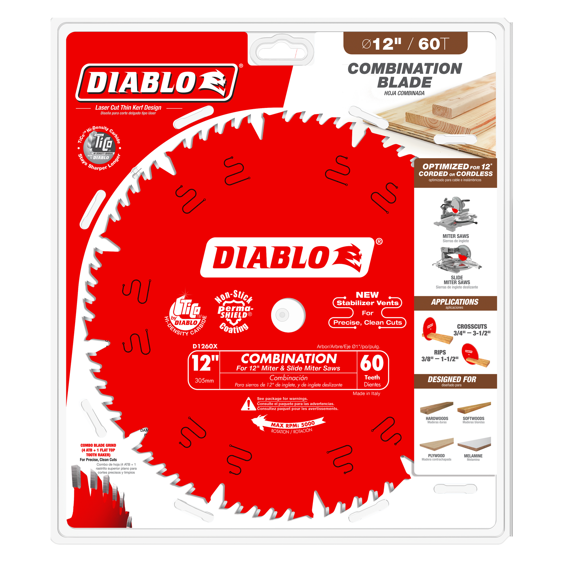 Diablo Combination Saw Blade