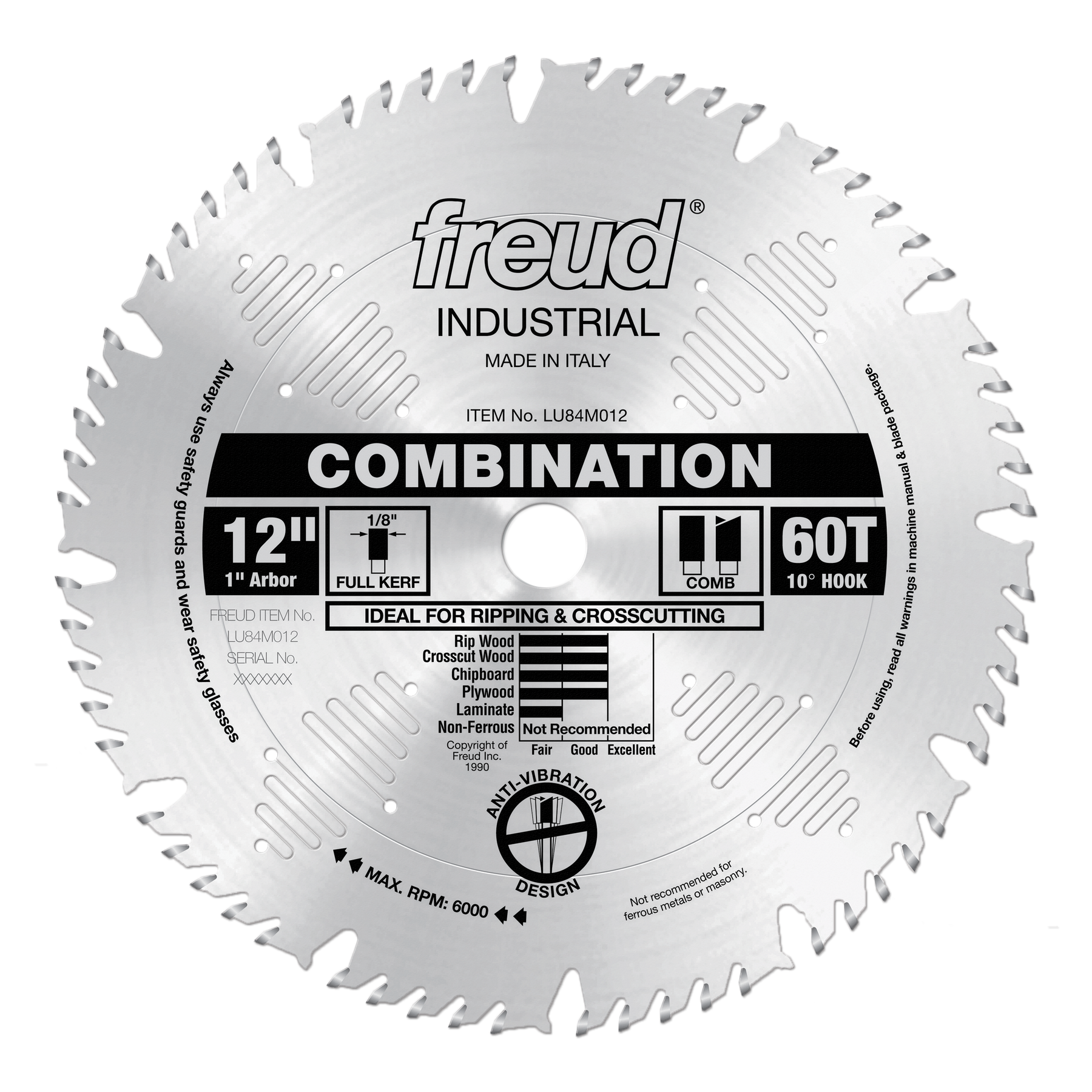 Freud Combination Saw Blades