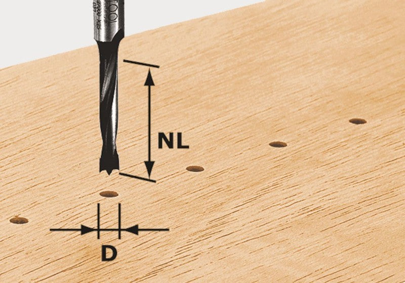 Festool Dowel Drill Bit HW S8 D8/30 Z