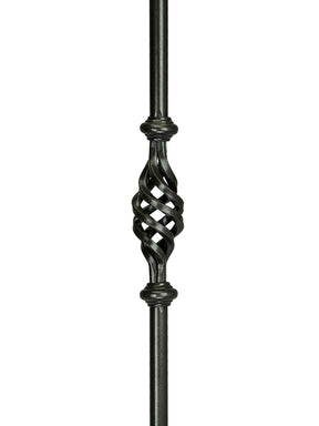 Iron Baluster 2GR11 - 5/8" Round - Single Basket