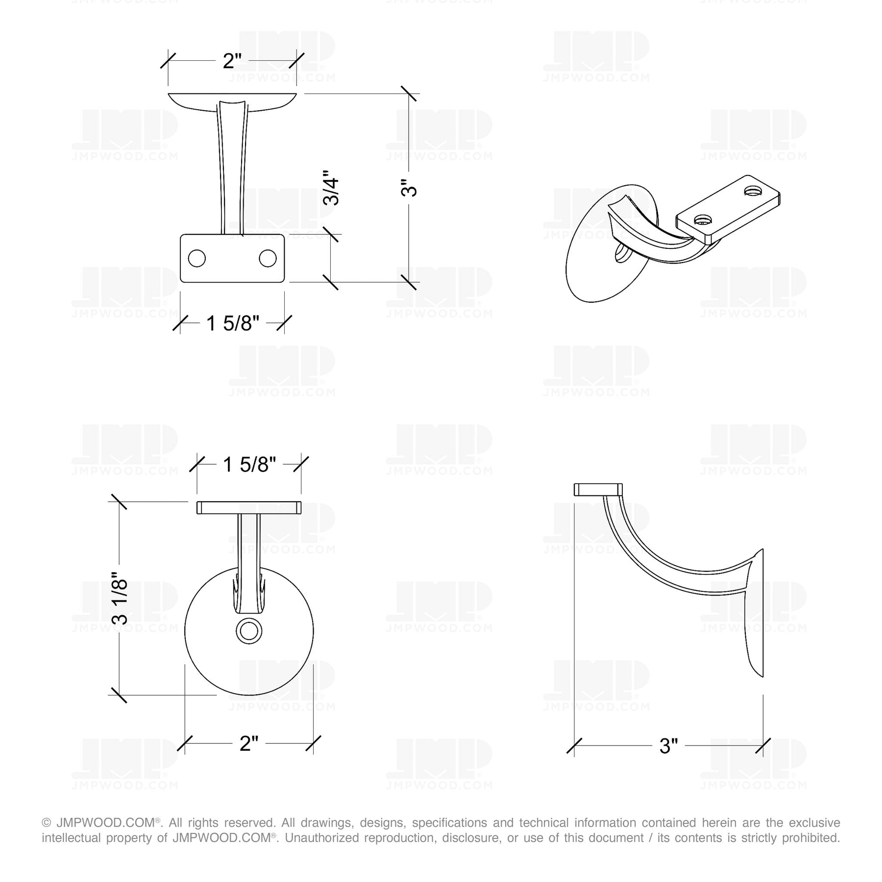 Handrail Bracket 3003