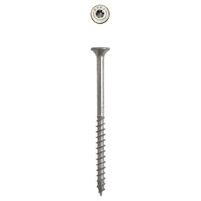 SPAX Exterior Multi-Material T-Star Plus Wood Screws - Flat Head, Partial Thread, HCR-X Coating