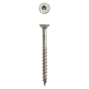 SPAX Exterior Multi-Material T-Star Plus Wood Screws - Flat Head, Partial Thread, HCR-X Coating