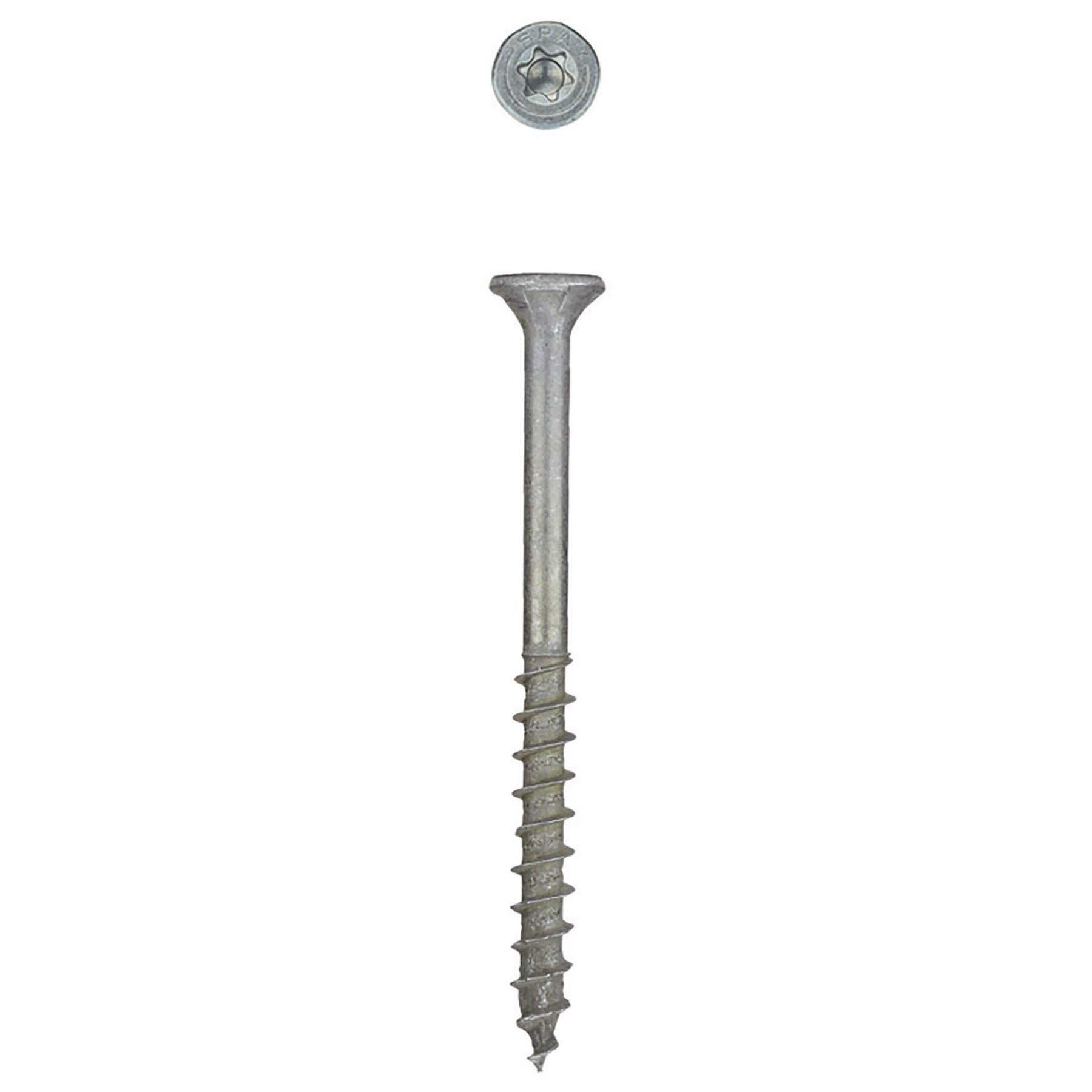 SPAX Exterior Multi-Material T-Star Plus Wood Screws - Flat Head, Partial Thread, HCR-X Coating