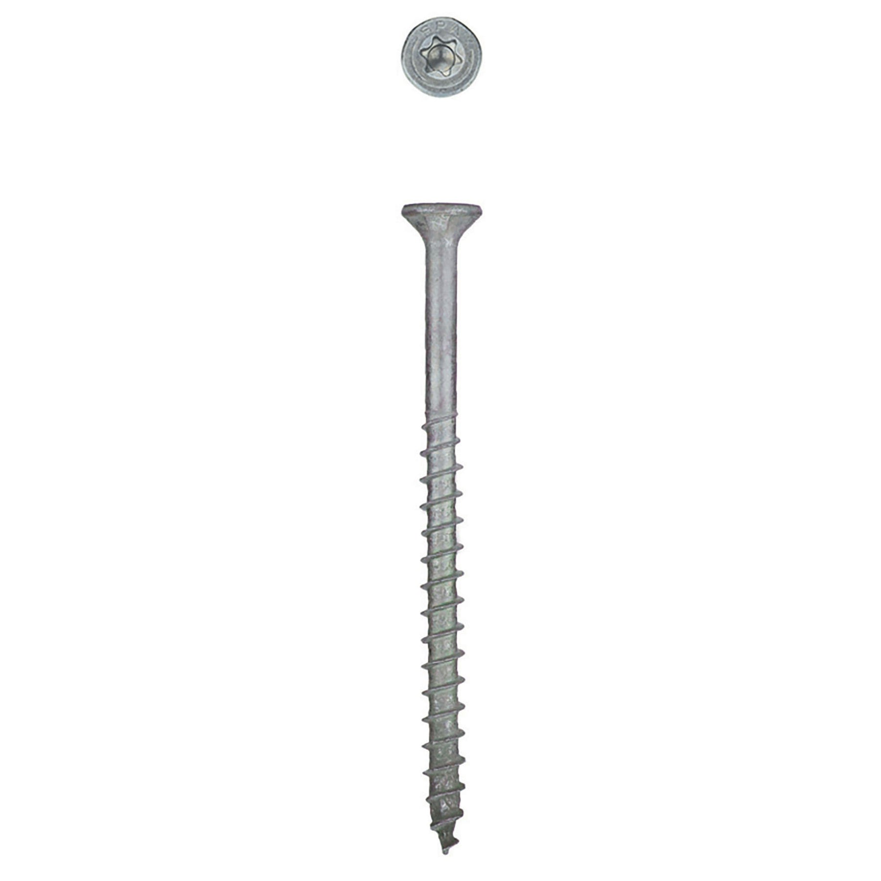 SPAX Exterior Multi-Material T-Star Plus Wood Screws - Flat Head, Partial Thread, HCR-X Coating