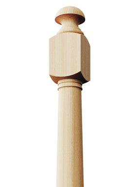 Colonial 3300MT Series Mushroom Top Newel Post