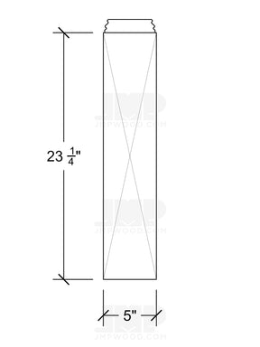 Box Newel Base Sleeve Molding Kit 4045-23
