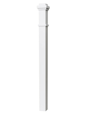 Box Newel 4075M - Mission Style (3-1/2")