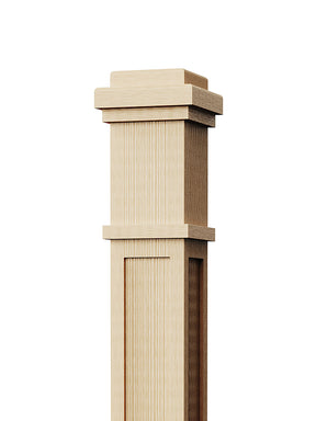 Box Newel 4091MP - Mission Panel (6-1/4")