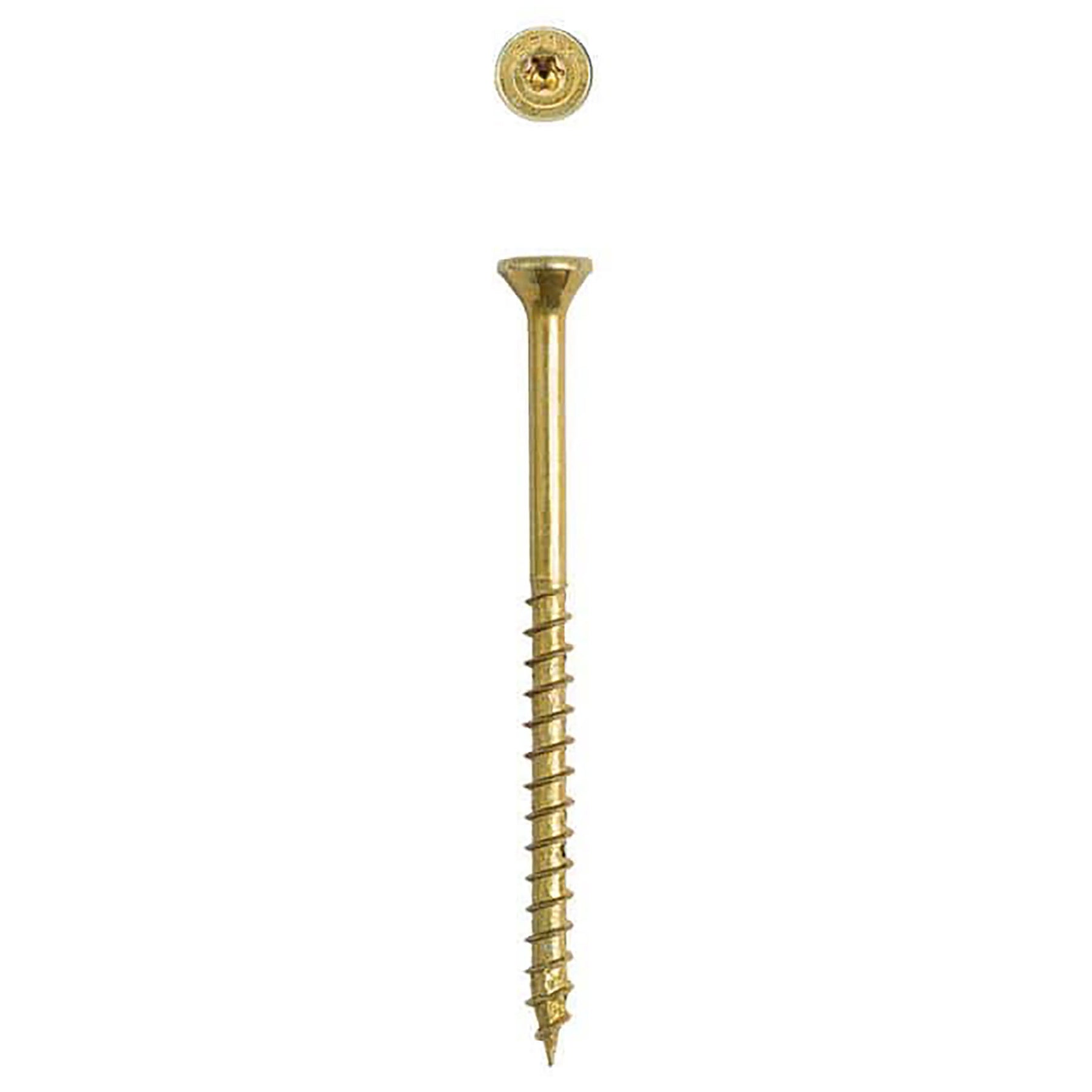 SPAX Multi-Material T-Star Plus Flat Head Screws - Yellow Zinc