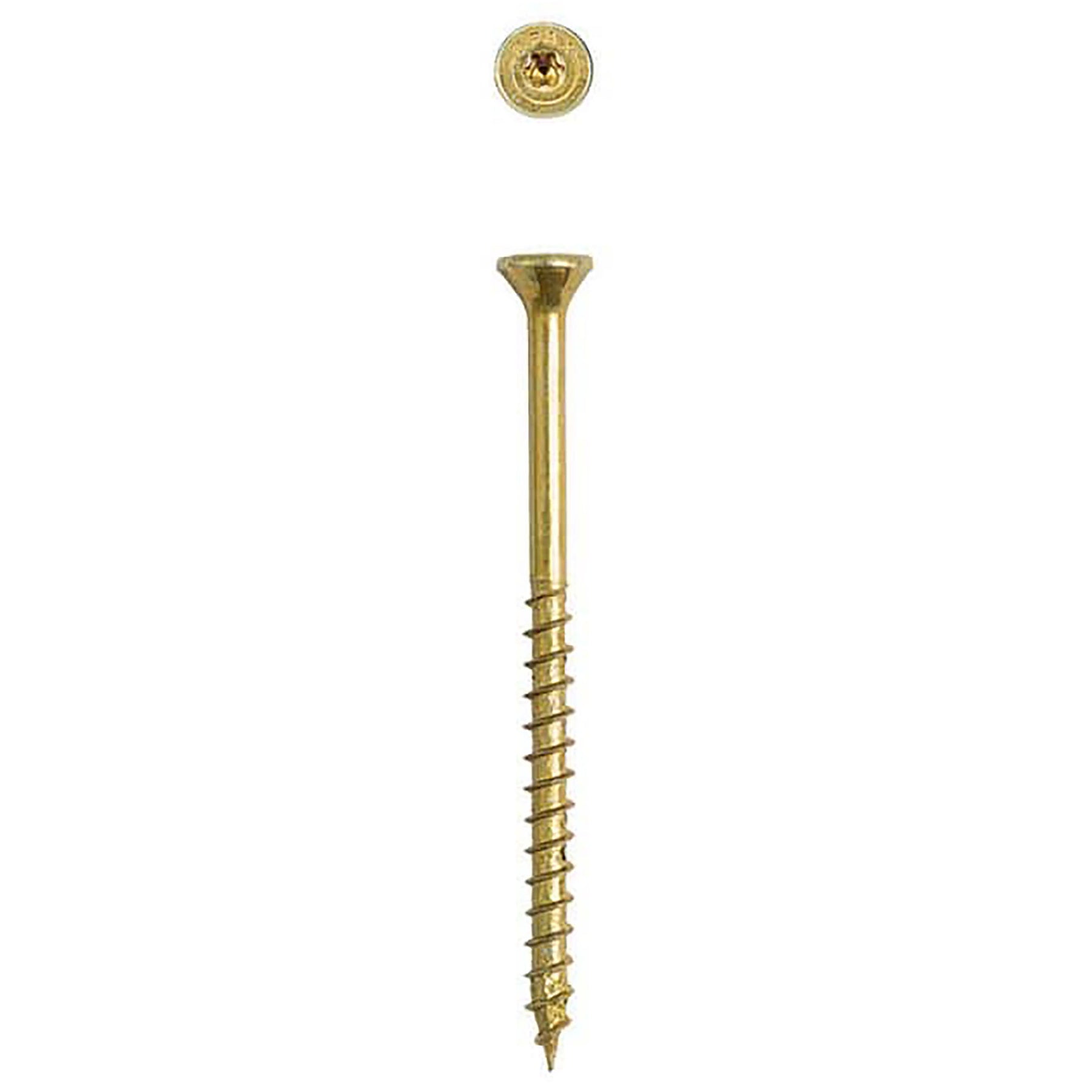 SPAX Multi-Material T-Star Plus Flat Head Screws - Yellow Zinc