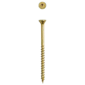 SPAX Multi-Material T-Star Plus Flat Head Screws - Yellow Zinc