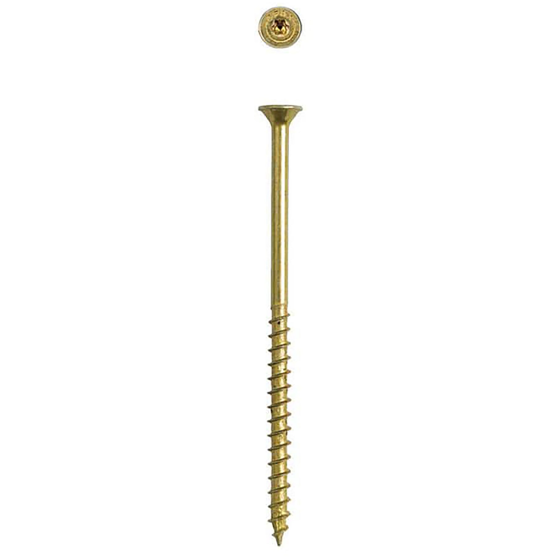 SPAX Multi-Material T-Star Plus Flat Head Screws - Yellow Zinc