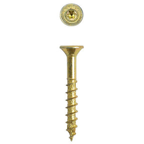 SPAX Multi-Material T-Star Plus Flat Head Screws - Yellow Zinc