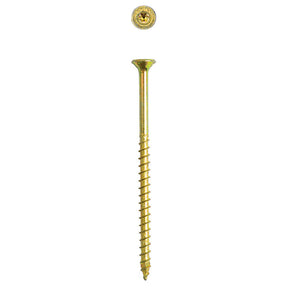SPAX Multi-Material T-Star Plus Flat Head Screws - Yellow Zinc