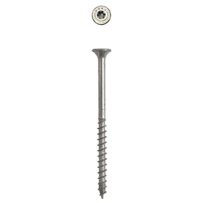 SPAX Exterior Multi-Material T-Star Plus Wood Screws - Flat Head, Partial Thread, HCR-X Coating