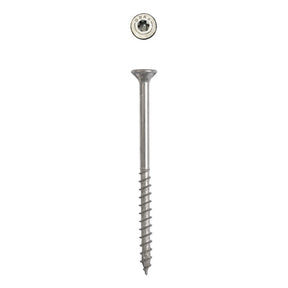 SPAX Exterior Multi-Material T-Star Plus Wood Screws - Flat Head, Partial Thread, HCR-X Coating