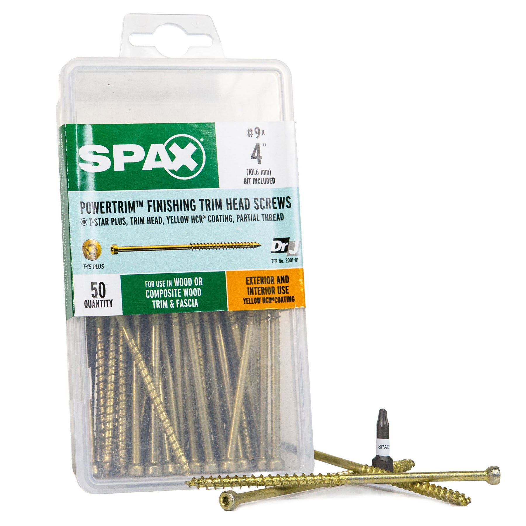 SPAX PowerTrim Partial Thread Finishing Screws - Cylindric Trim Head, T-Star Plus, HCR