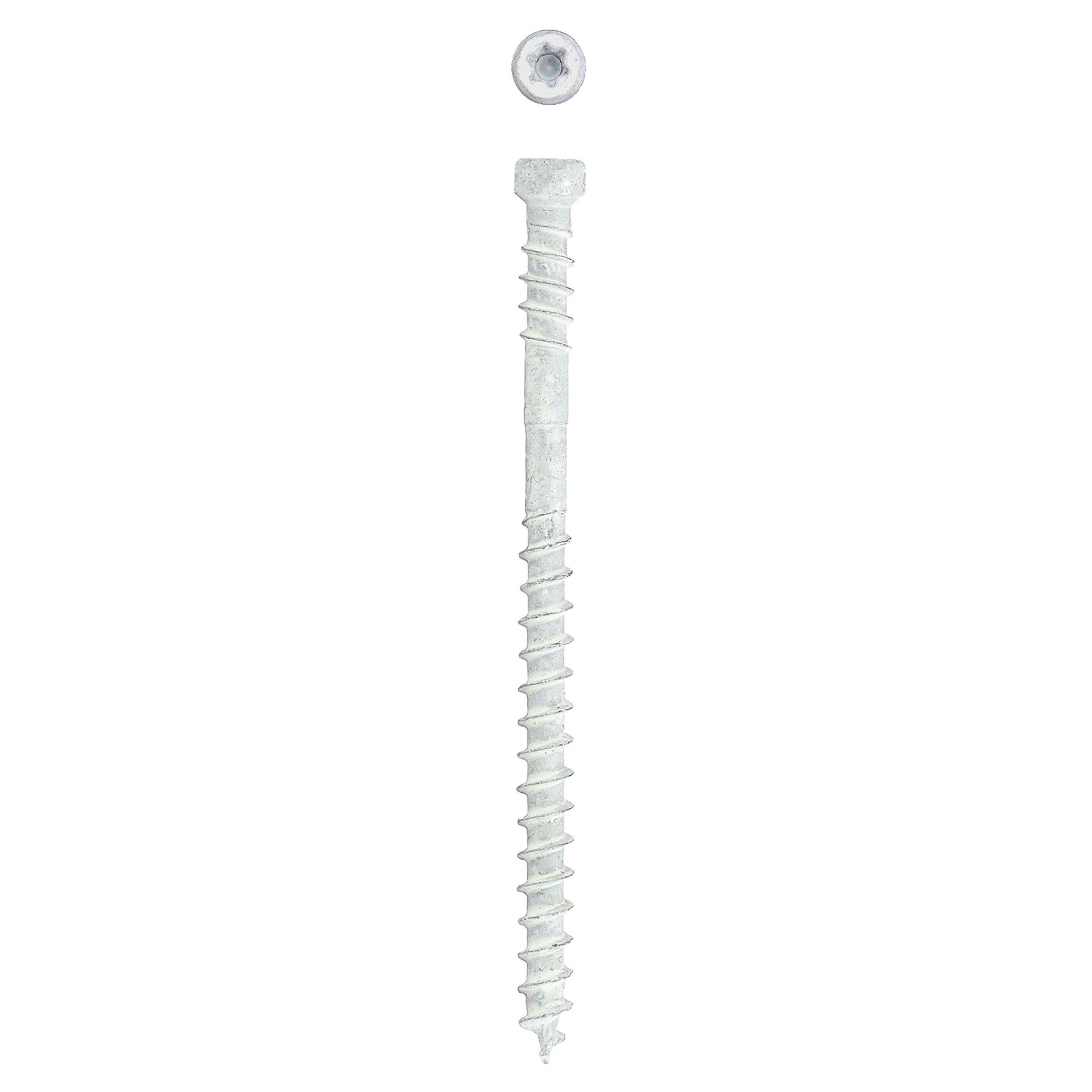 SPAX PowerTrim Double Reverse Thread Composite (PVC) Screws - Cylindric Trim Head, T-Star Plus, HCR