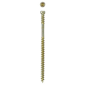 SPAX PowerTrim Double Reverse Thread Composite (PVC) Screws - Cylindric Trim Head, T-Star Plus, HCR