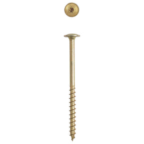 SPAX Multi-Material Wafer Head Yellow Zinc T-Star Plus Cabinet Screws