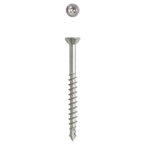 SPAX MDF/Hardwood T-Star Plus Trim Head Screws - CUT-Point, Partial Thread, Zinc