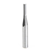 #option_43600 - Double Straight 'V' Flute Plastic Cutting 1/8 Dia x 1/2 x 1/4 Inch Shank