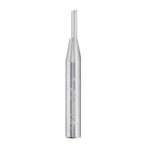#option_43700 - Single Flute Straight Plunge 1/8 Dia x 7/16 x 1/4 Inch Shank