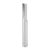 #option_43716 - Single Flute Straight Plunge 1/4 Dia x 3/4 x 1/4 Inch Shank