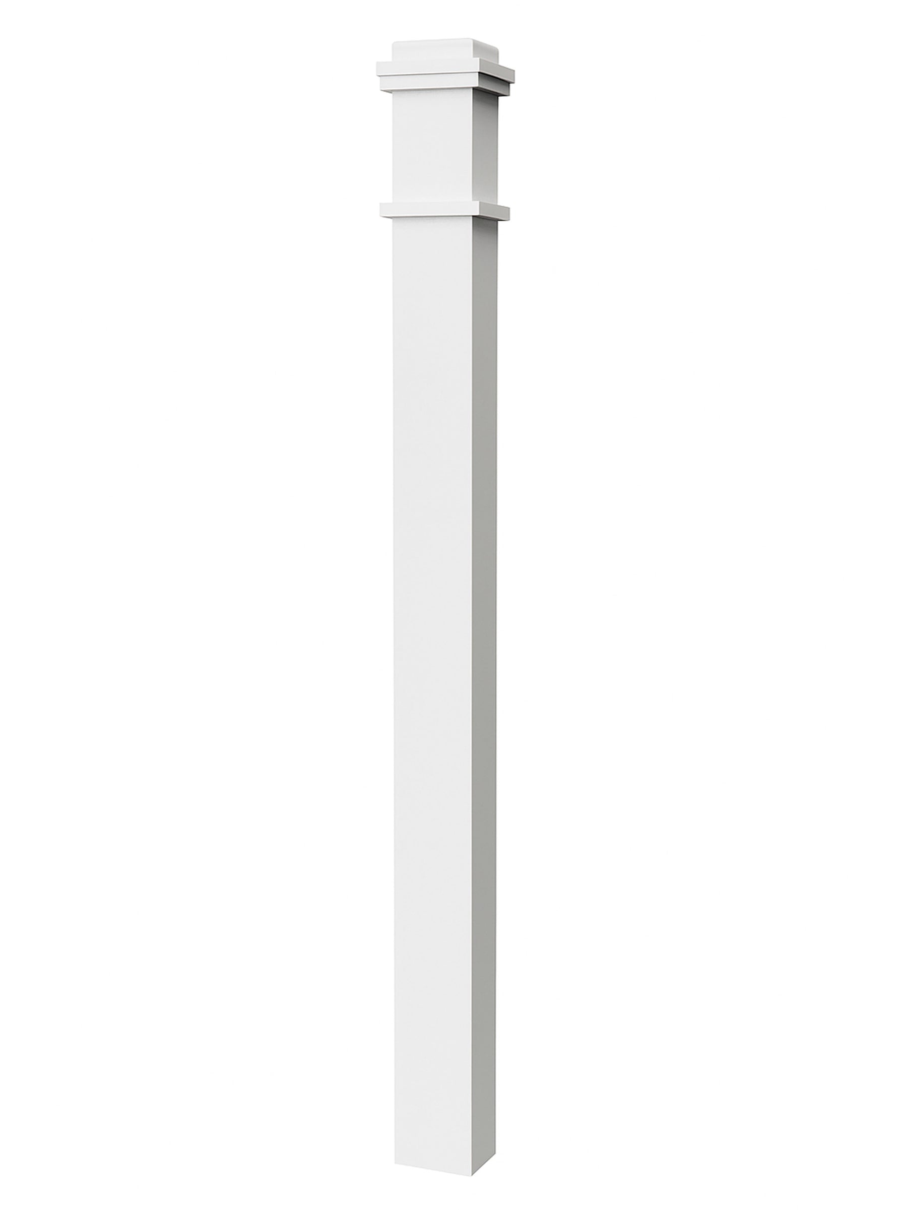 Box Newel 4375M - Mission Style (4-3/4")