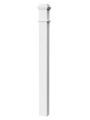 Box Newel 4375M - Mission Style (4-3/4")