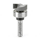 #option_45464-S - Flush Trim Plunge Template 3/4 Dia x 1/4 Inch x 1/4 Shank w Upper BB