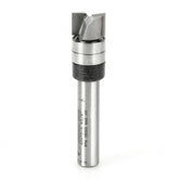 #option_ 45475-S - Flush Trim Plunge Template 3/8 Dia x 1/4 x 1/4 Inch Shank w 2 Upper BB