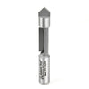 #option_45510 - Panel Pilot Concave Grind 1/2 Dia x 1-3/16 x 1/2 Inch Shank Single Flute