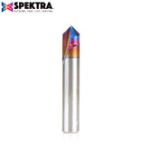 #option_45625-K - V-Groove 90 Deg x 1/4 Dia x 1/8 x 1/4 Inch Shank
