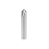 #option_45625 Solid Carbide V-Groove 90 Deg x 1/4 Dia x 1/8 x 1/4 Inch Shank