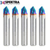 #option_45626-K-5 5-Pack - V-Groove 90 Deg x 1/4 Dia x 1/8 x 1/4 Inch Shank