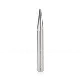 #option_45627 Solid Carbide V Groove Engraving 15 Deg x 1/4 Dia x 21/32 x 1/4 Inch Shank