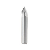 #option_45629 Solid Carbide V-Groove 60 Deg x 1/2 Dia x 7/16 x 1/2 Inch Shank