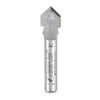 #option_45700 - V-Groove 90 Deg x 3/8 Dia x 3/16 x 1/4 Inch Shank