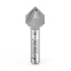 #option_45704 - V-Groove 90 Deg x 1/2 Dia x 1/4 x 1/4 Inch Shank