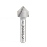 #option_45704M - V-Groove 90 Deg x 12.7mm Dia x 6mm x 6mm Shank