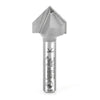 #option_45710 - V-Groove 90 Deg x 5/8 Dia x 5/16 x 1/4 Inch Shank