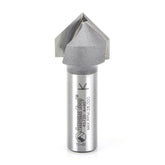 #option_45720 - V-Groove 90 Deg x 7/8 Dia x 7/16 x 1/2 Inch Shank