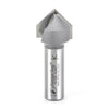 #option_45720 - V-Groove 90 Deg x 7/8 Dia x 7/16 x 1/2 Inch Shank