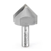 #option_45728 - V-Groove 90 Deg x 1-1/2 Dia x 1-1/4 Inch x 1/2 Shank