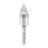 #option_45731 - Cutting Head Brazed to Steel Shank V-Groove 60 Deg x 9/16 Dia x 7/16 x 1/4 Inch Shank