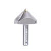#option_45732 - V-Groove 90 Deg x 2 Inch Dia x 1 x 1/2 Shank