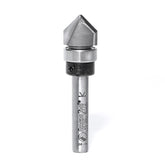 #option_45750 - V-Groove 90 Deg x 1/2 Dia x 1/4 x 1/4 Inch Shank w Upper BB