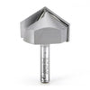 #option_45754 - V-Groove 110 Deg x 1-1/4 Dia x 7/16 x 1/4 Inch Shank